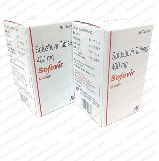Chawla Medico Sofovir 400mg Tablets