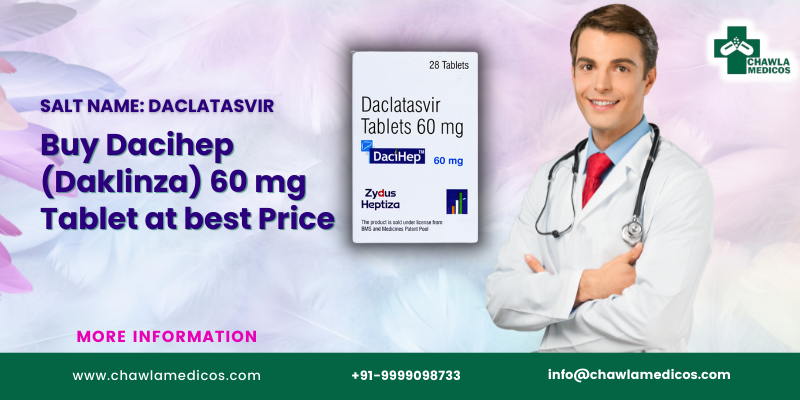 Dacihep (Daklinza) 60 mg tablet